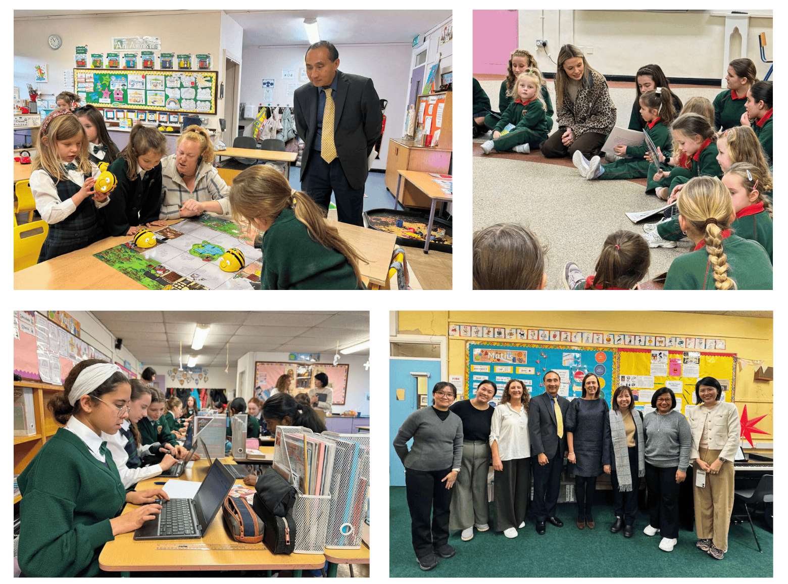 A visit to St Brigid Primary School – Ireland's first Human Values school